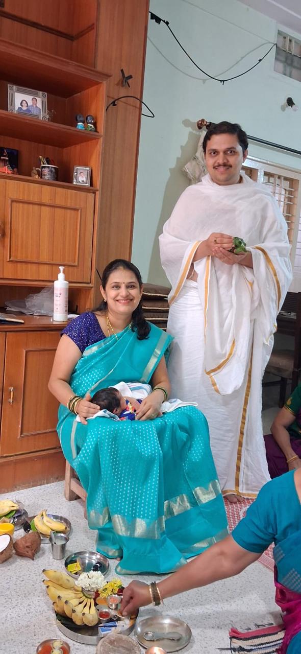Our rainbow baby — Naming ceremony