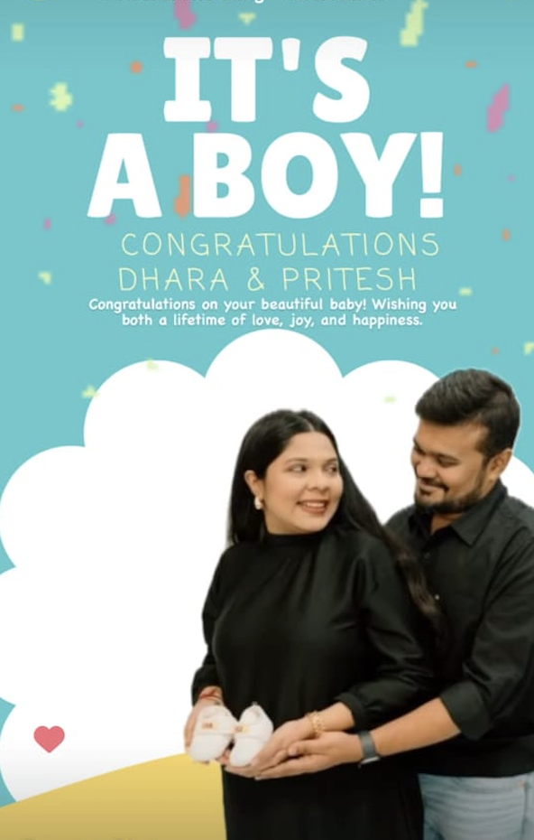 Dreams come true — It's a boy!