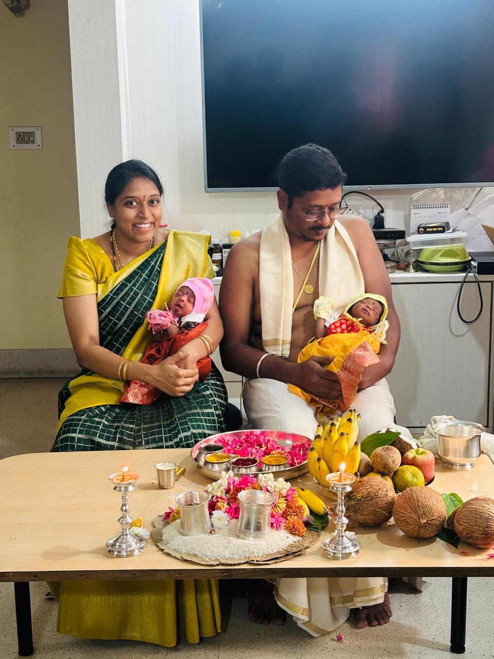 Pure joy — Twin blessings