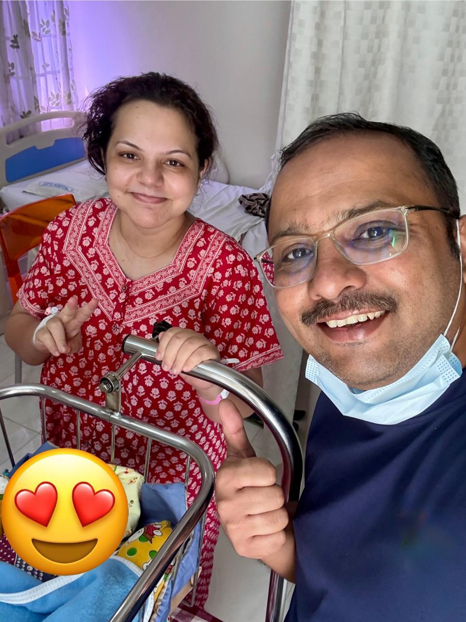 A miracle in bloom — Baby has arrived